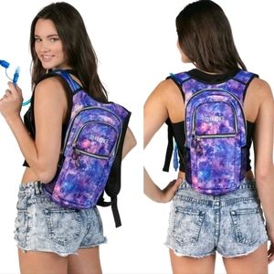 Sojourner Hydration Pack Backpack Galaxy with 2L Water Bladder